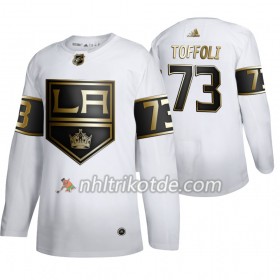 Los Angeles Kings Trikot Tyler Toffoli 73 Adidas 2019-2020 Golden Edition Weiß Authentic - Herren